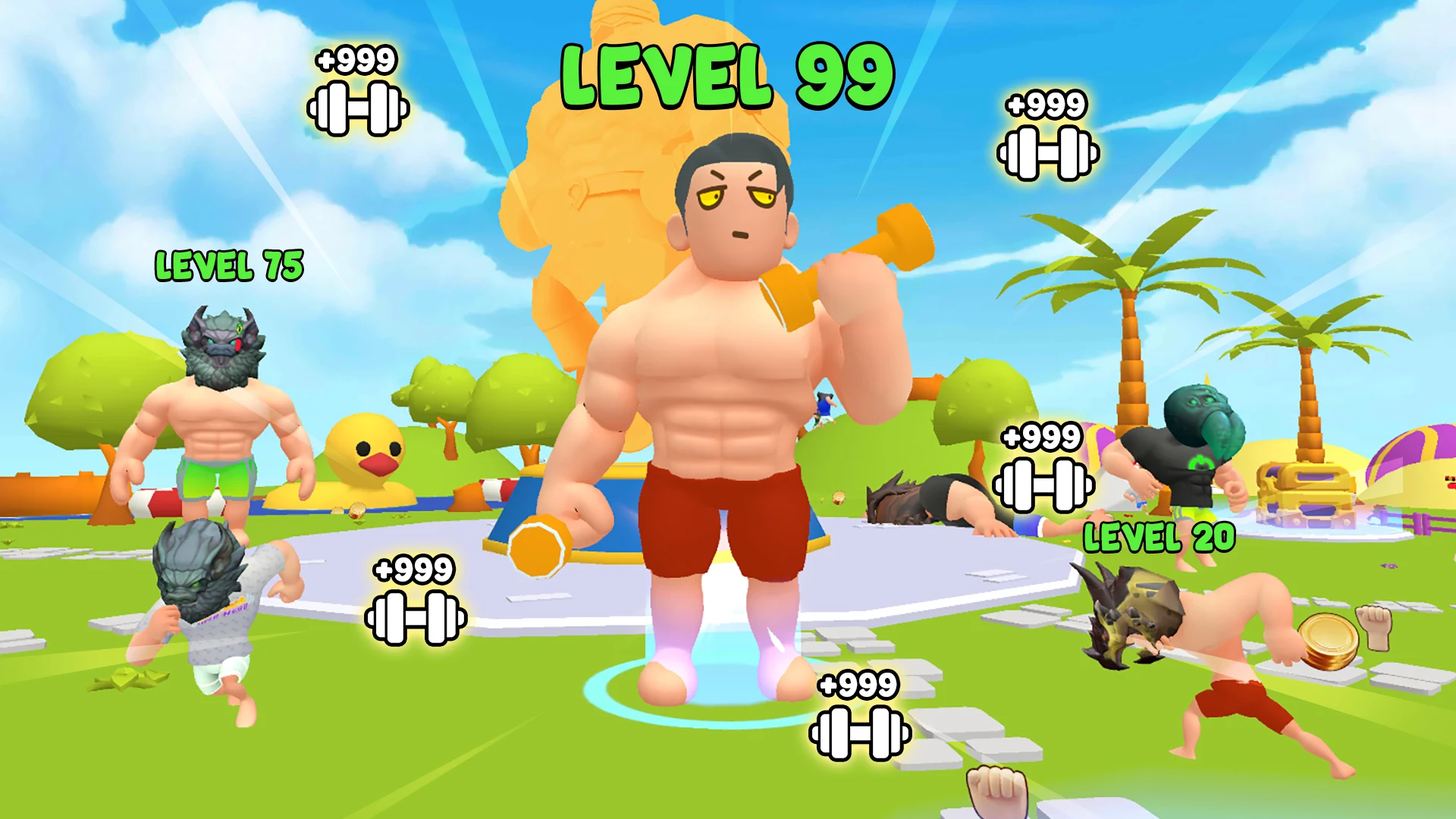 Lifting Hero: Animal Evolution Screenshot3