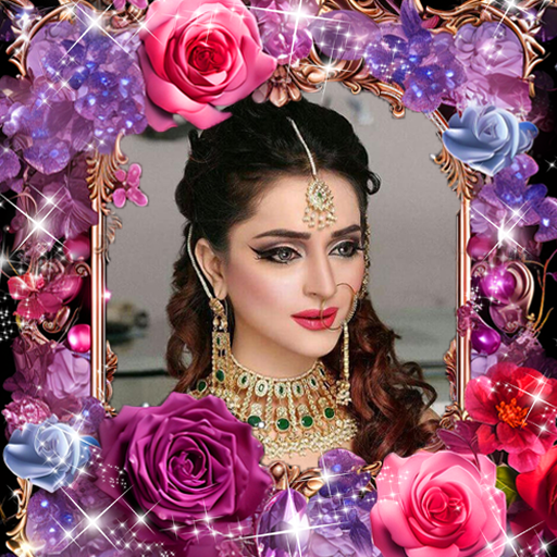 Rose Flower  Photo Frame Apk