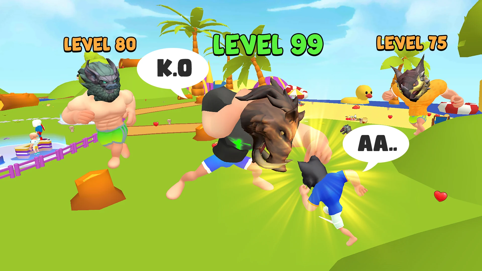 Lifting Hero: Animal Evolution Screenshot4