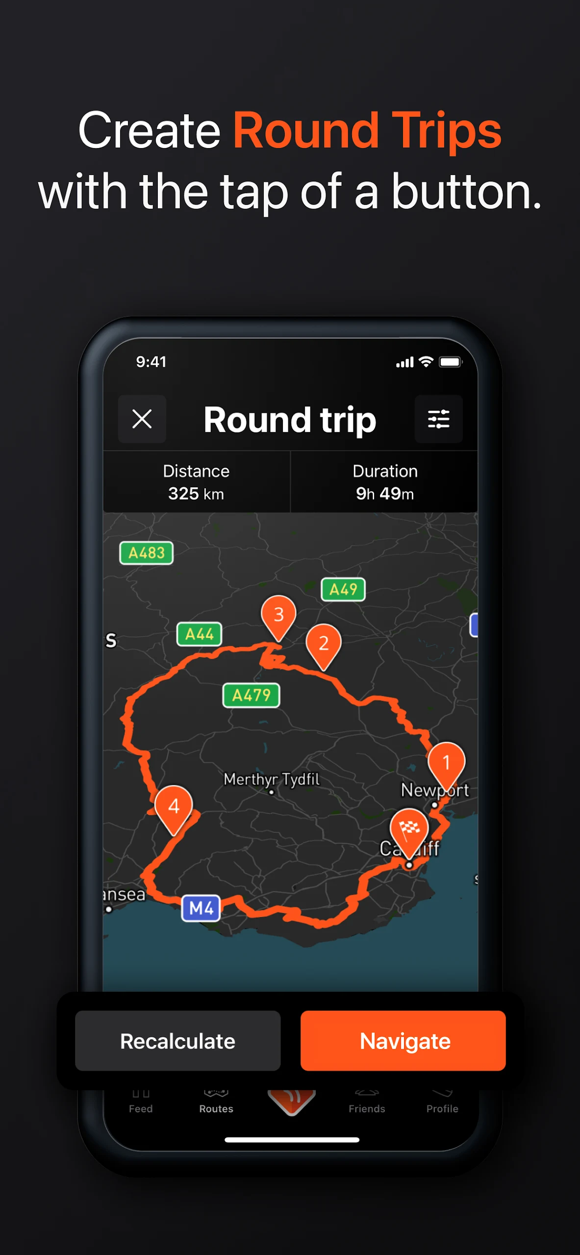 Detecht - Motorcycle App & GPS Screenshot3