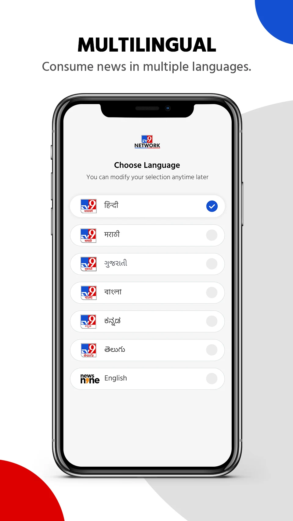 TV9 News App: LIVE TV & News Screenshot1