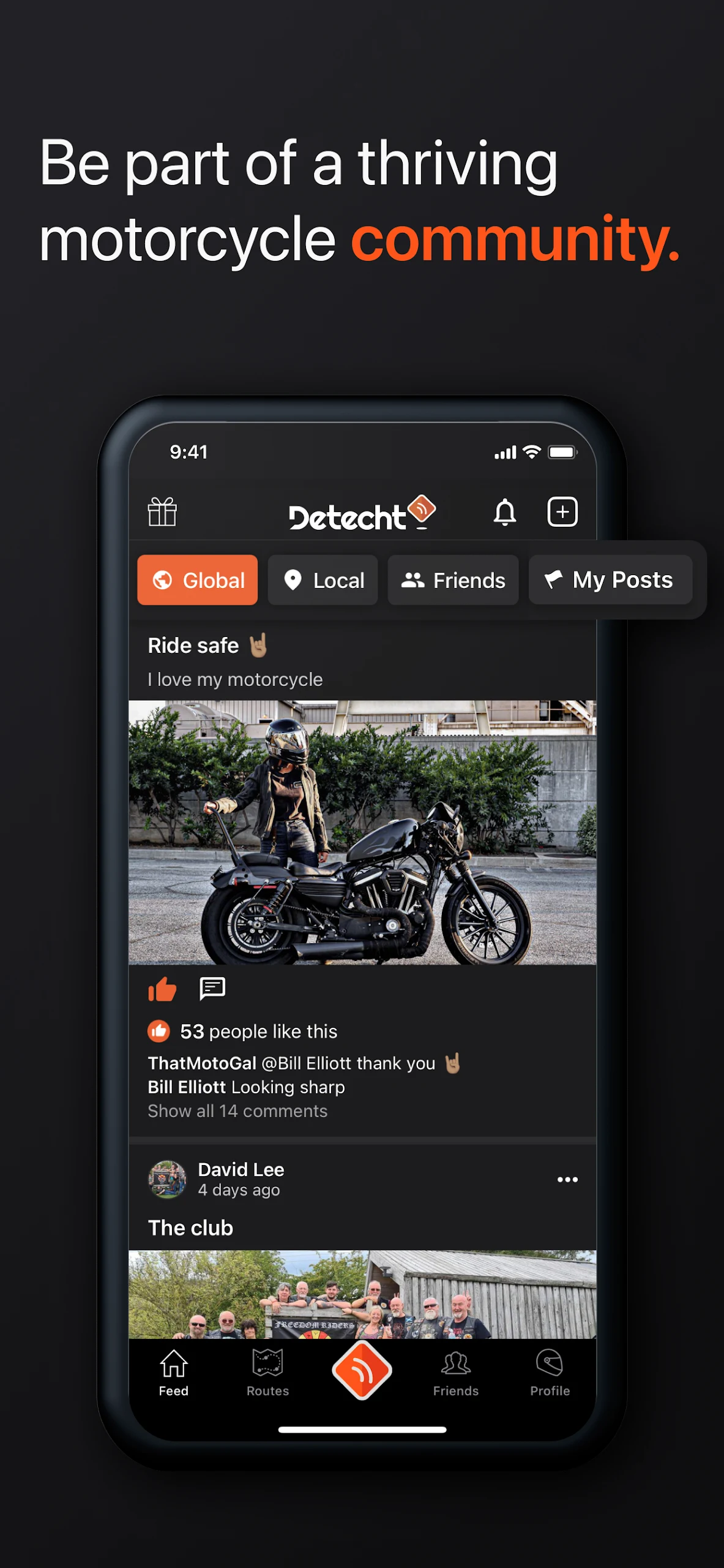 Detecht - Motorcycle App & GPS Screenshot8
