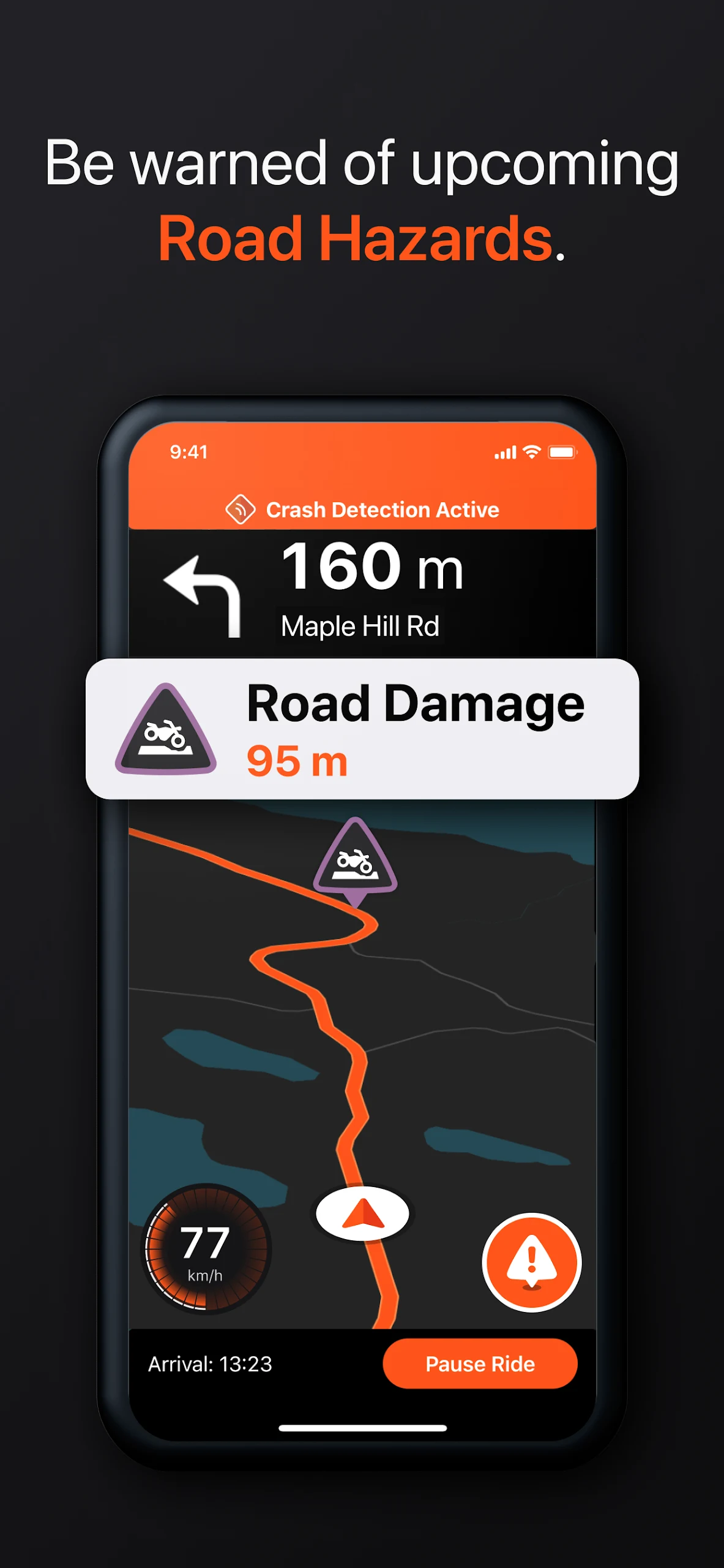 Detecht - Motorcycle App & GPS Screenshot4