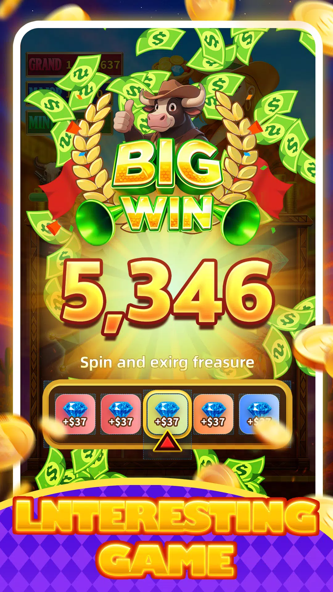 West Slots CowBoy Coin Quest Screenshot1