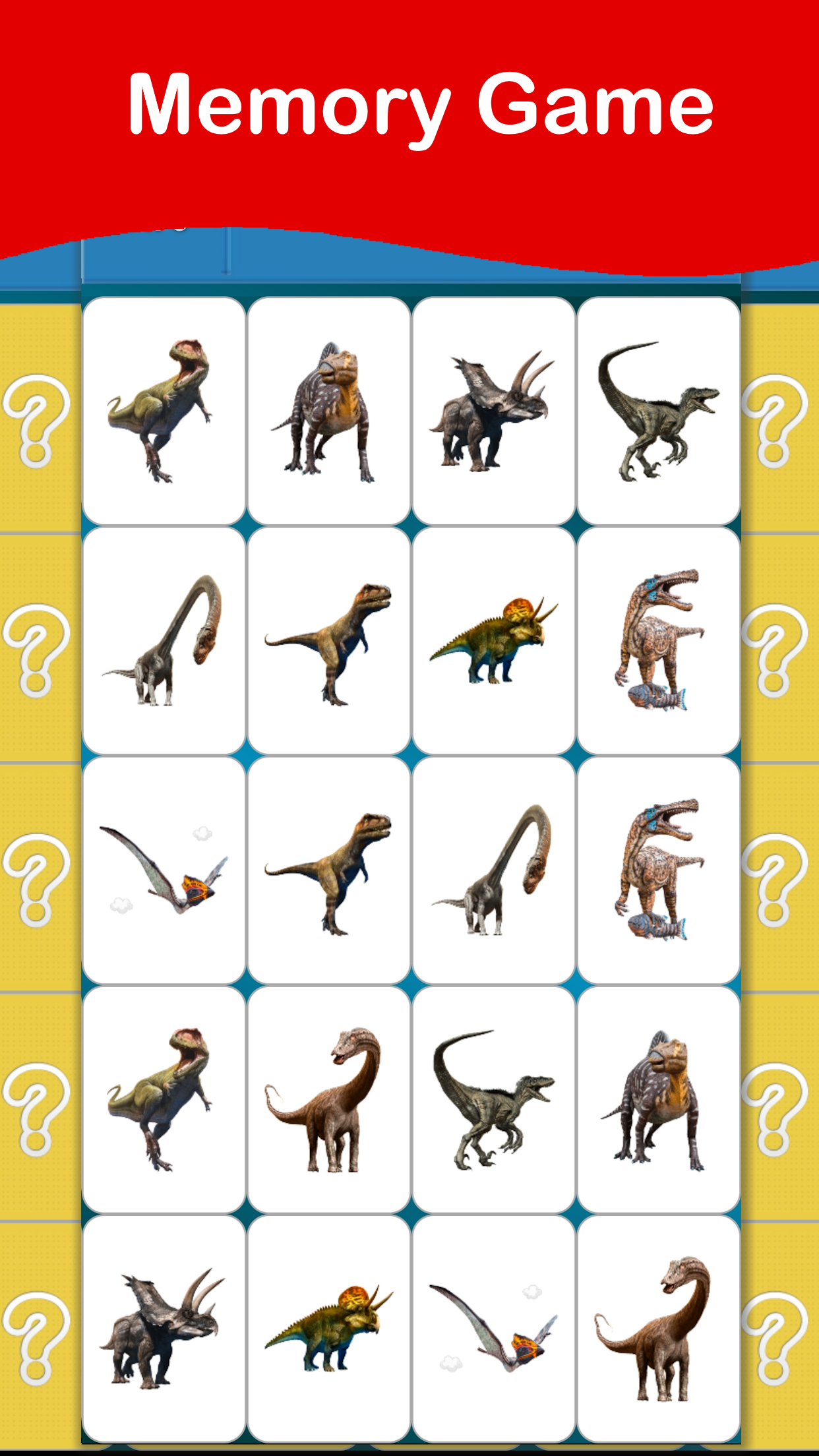 Dino World : Dino Cards Games Screenshot5