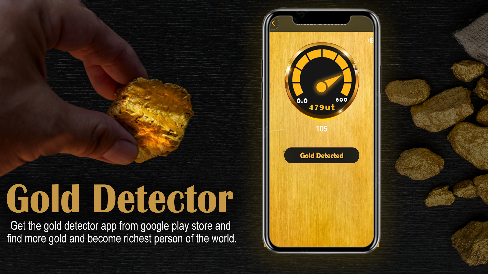 Gold Detector App 2025 Screenshot2
