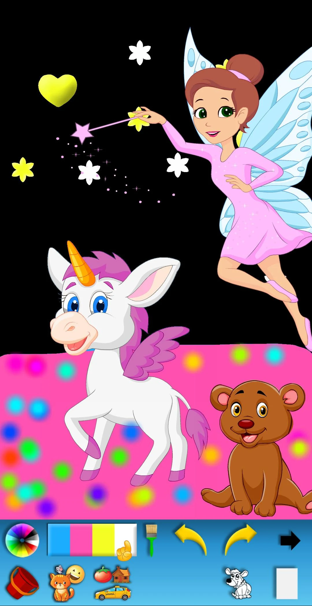 Kids paint & Coloring Book Screenshot2