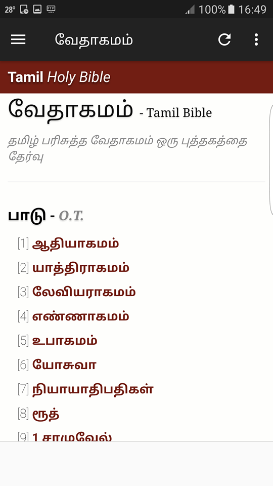 Tamil Bible Audio Screenshot2