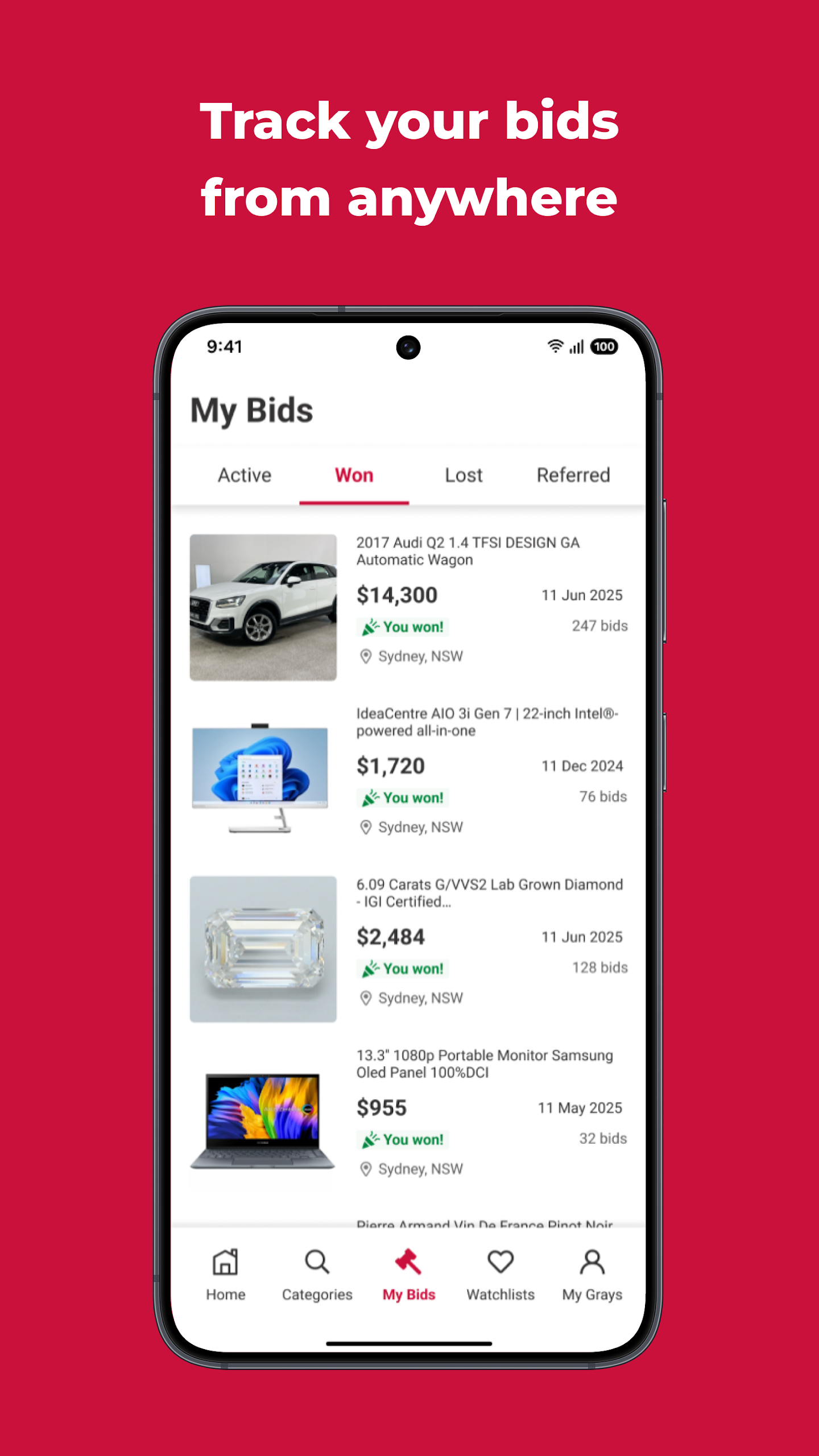 Grays: Auction Marketplace Screenshot5