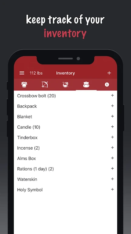D&D 5e Character Keep Screenshot4