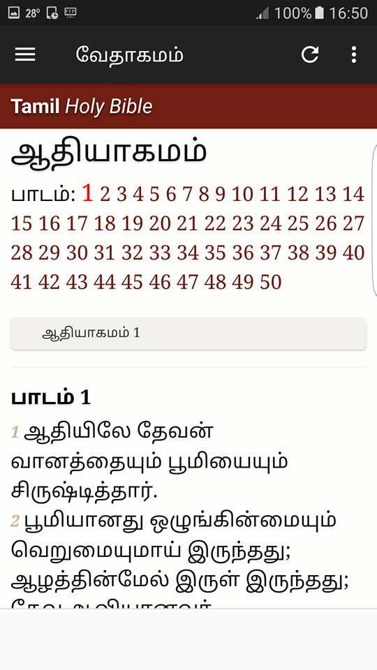 Tamil Bible Audio Screenshot1