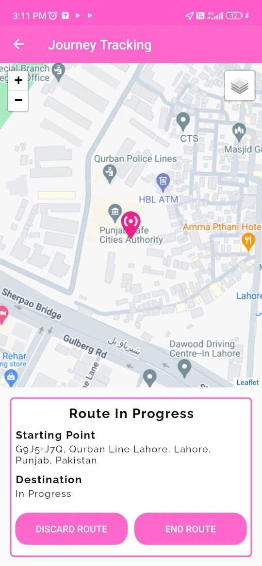 Punjab Police-Women Safety App Screenshot5