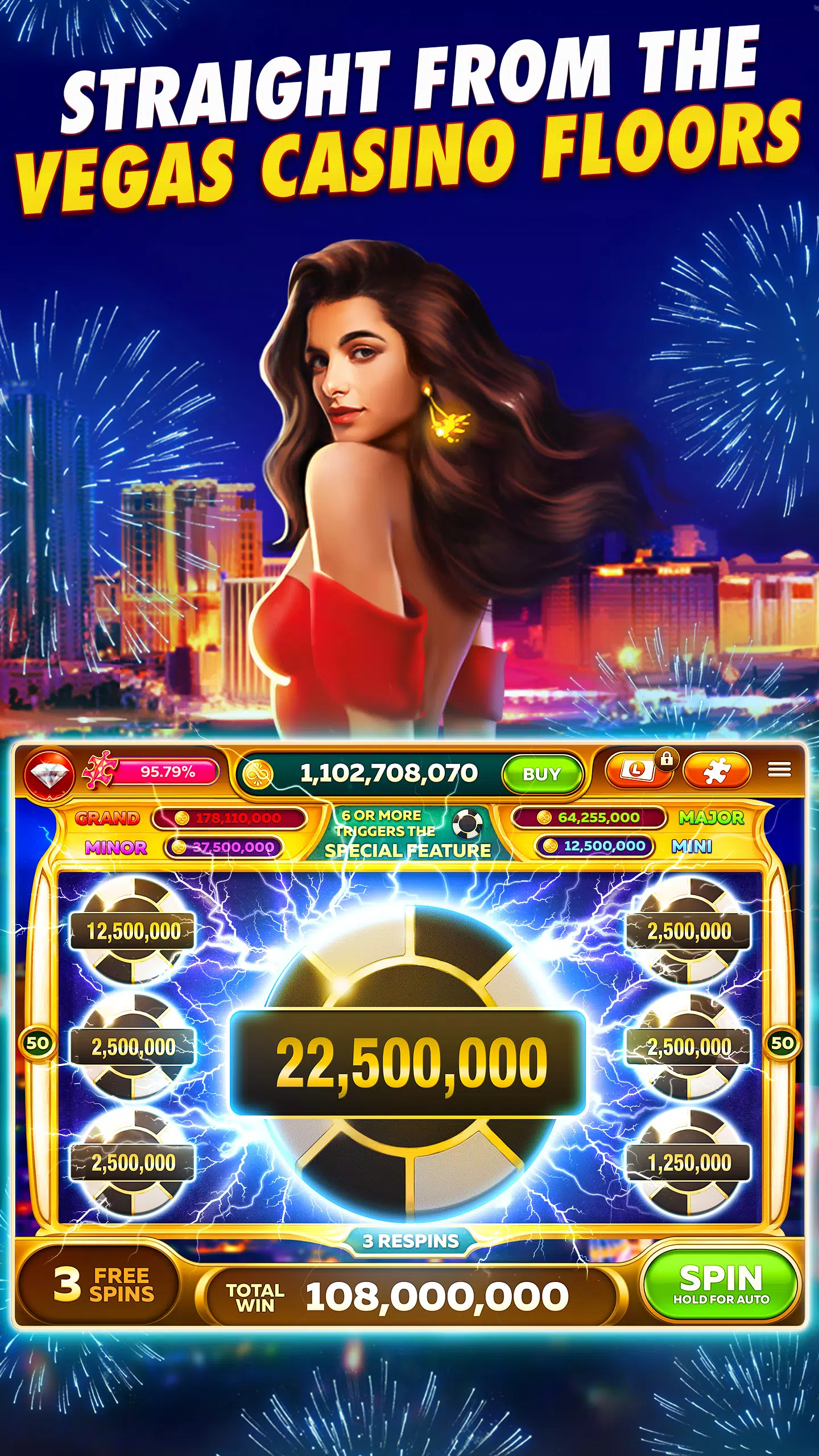 Infinity Slots Casino Games Screenshot2