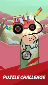 Draw Bridge: Save Car Puzzle Screenshot1