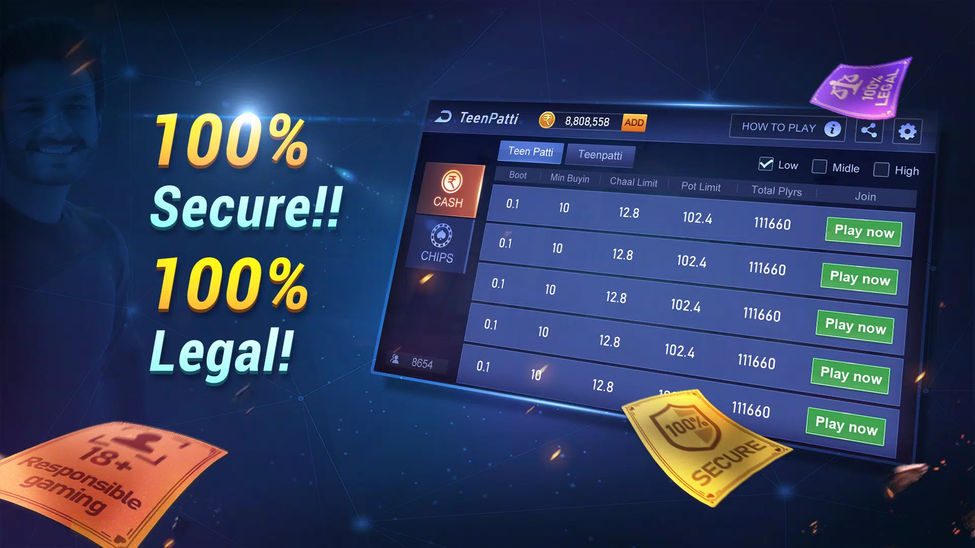 TeenPatti Vungo Screenshot1