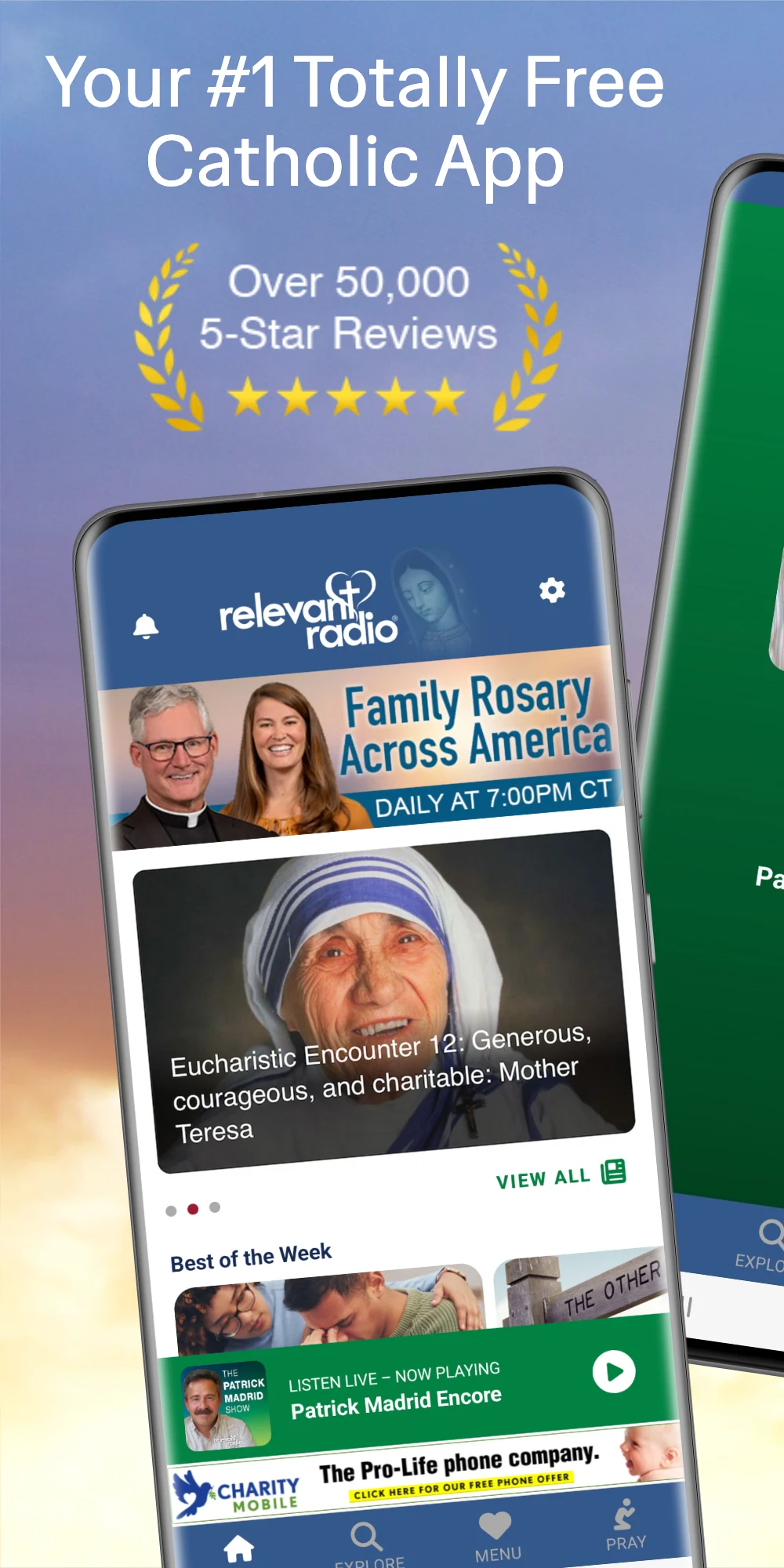 Relevant Radio Catholic Rosary Screenshot1