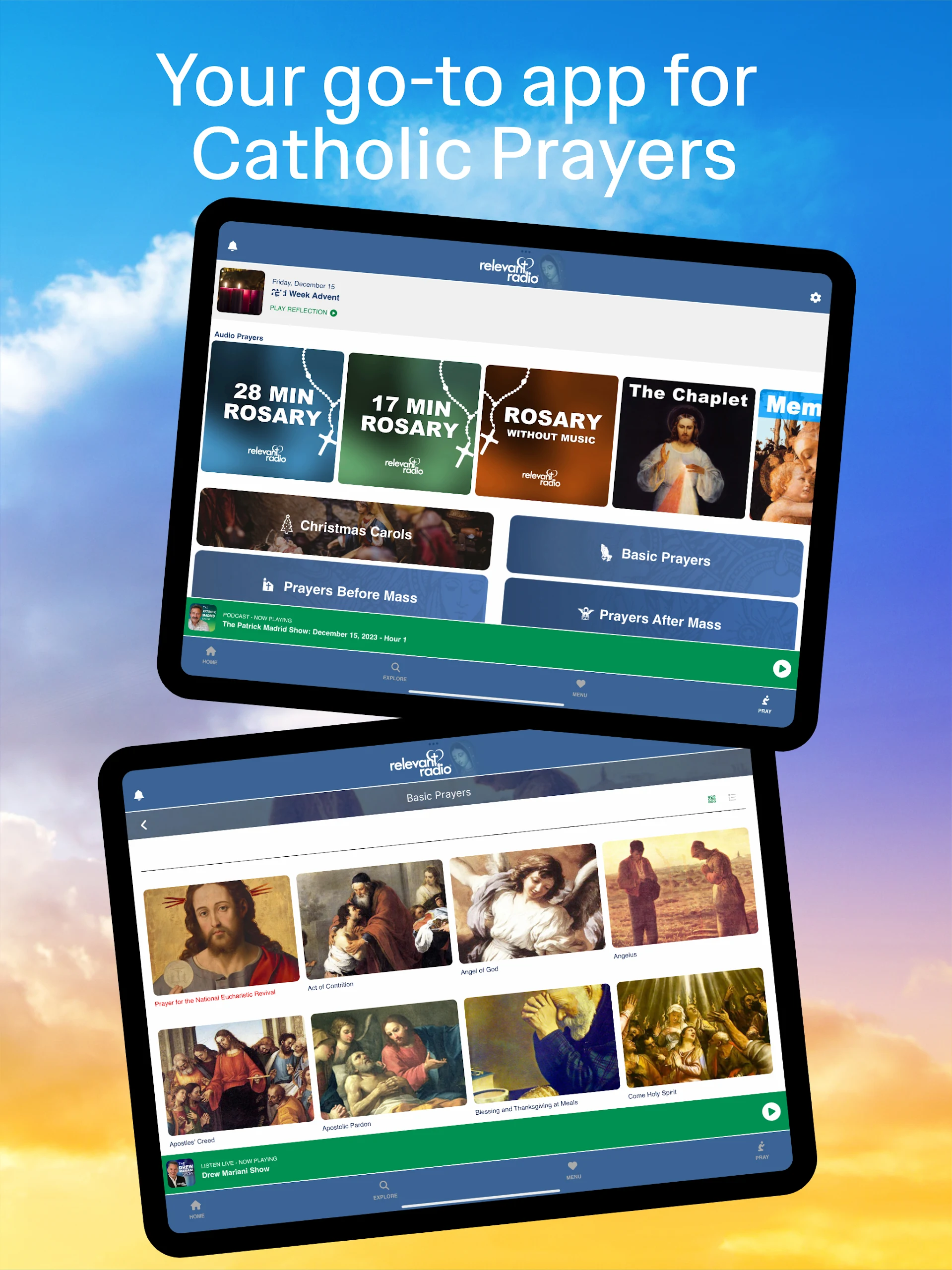 Relevant Radio Catholic Rosary Screenshot8