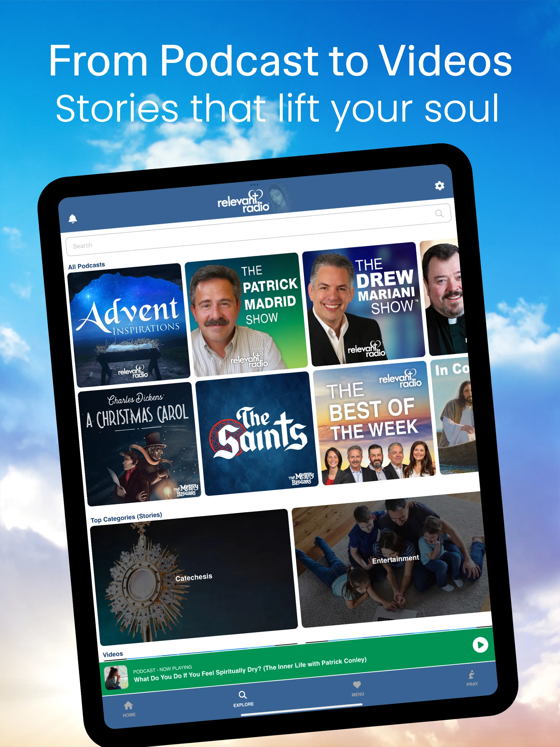 Relevant Radio Catholic Rosary Screenshot7