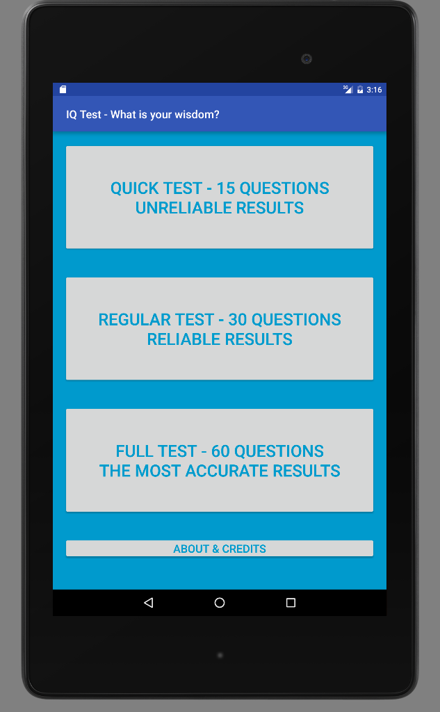 IQ Test- What is your wisdom? Screenshot8