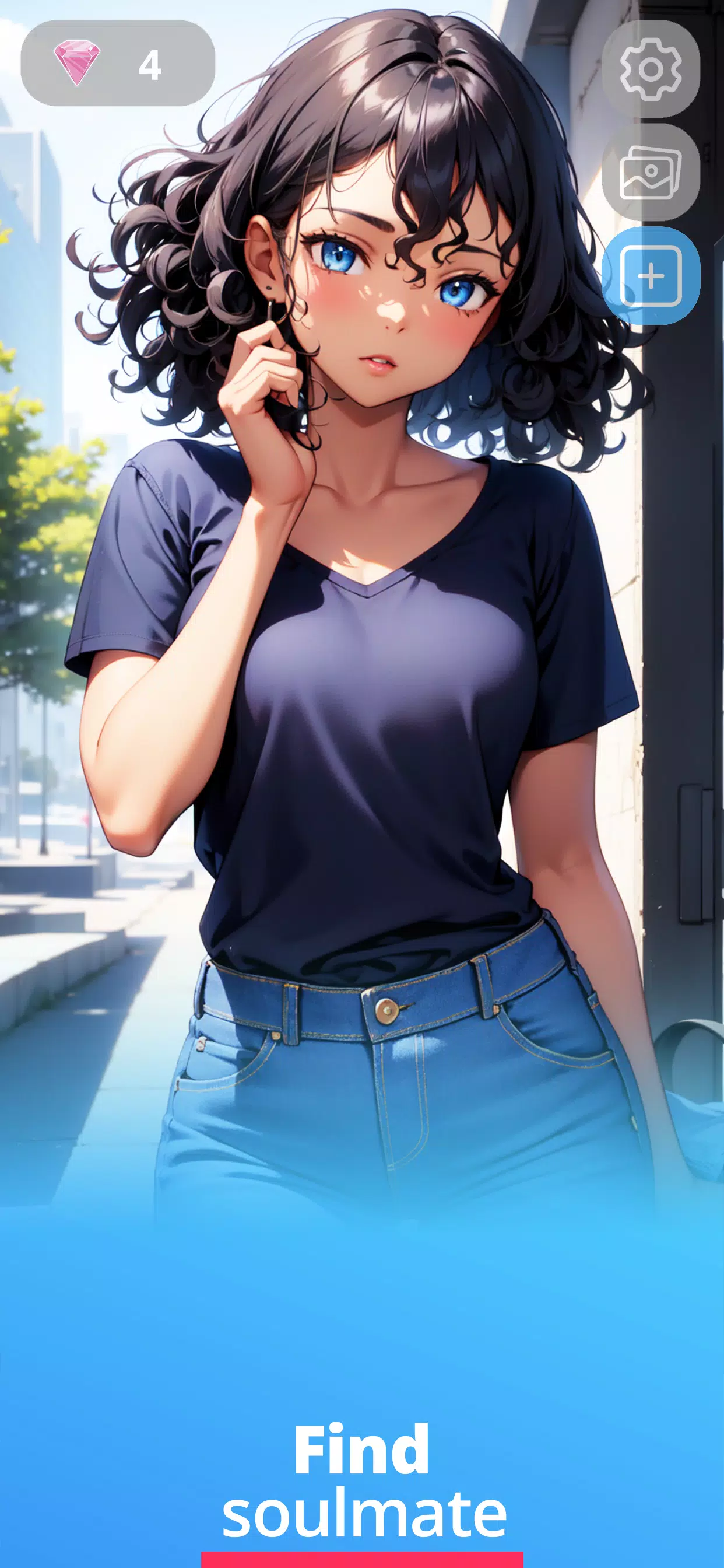 Sexy AI Girlfriend Chat Games Screenshot1