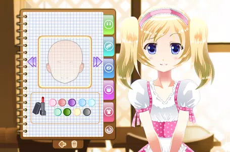 Dress Up Moe Maid Avatar Maker Screenshot4