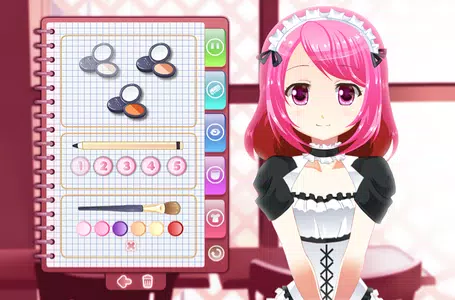Dress Up Moe Maid Avatar Maker Screenshot1