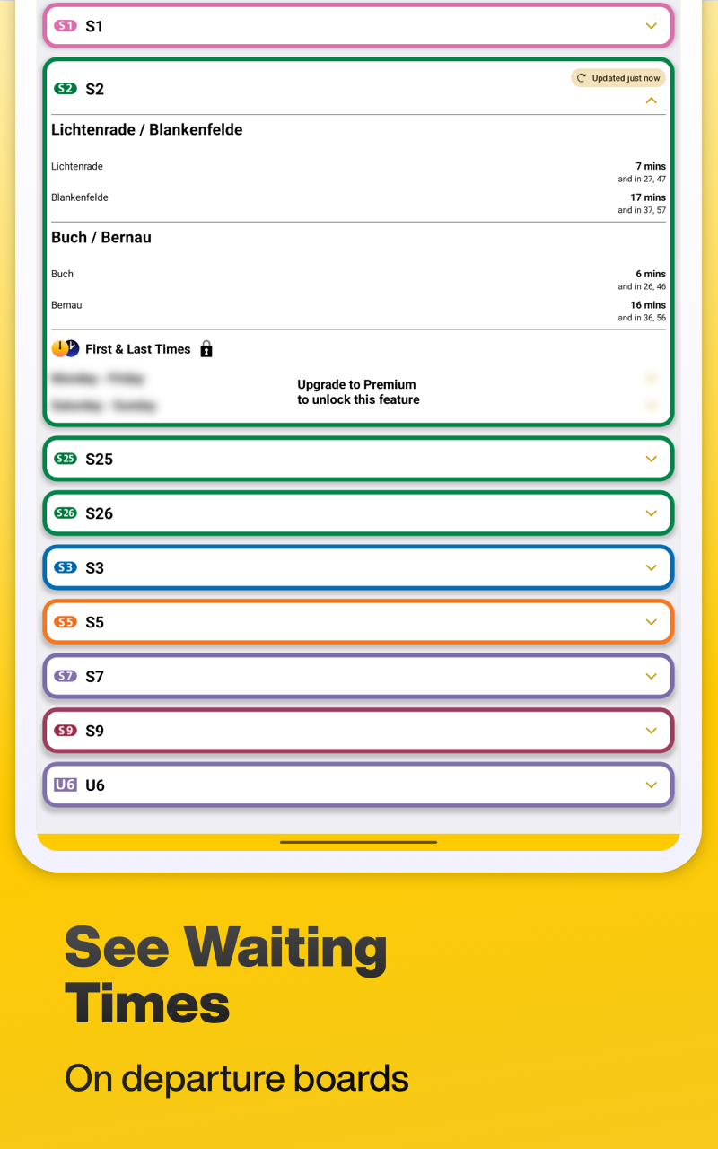 Berlin Subway U&S-Bahn map Screenshot10