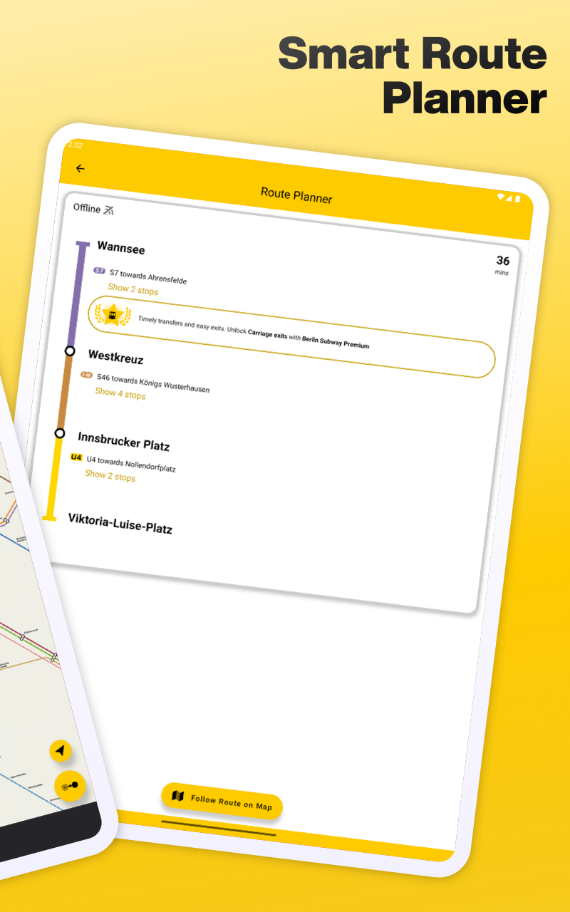 Berlin Subway U&S-Bahn map Screenshot7