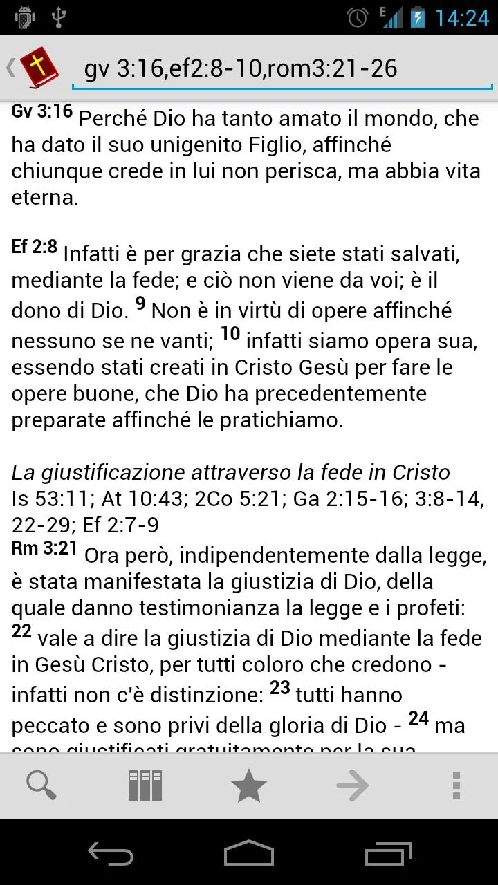 LaParola - the Italian Bible Screenshot2