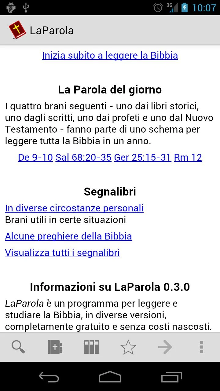 LaParola - the Italian Bible Screenshot1