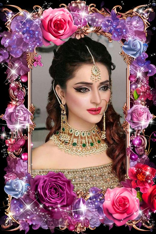 Rose Flower  Photo Frame Screenshot1