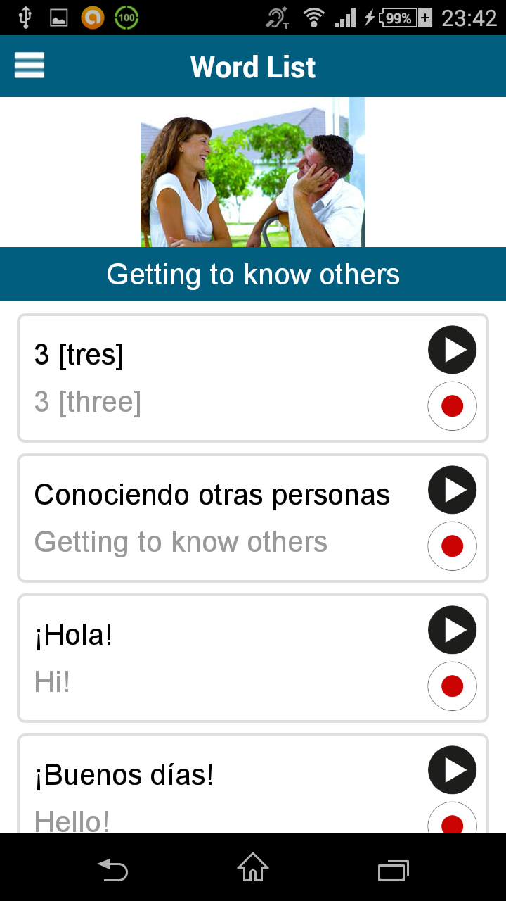 Learn Spanish - 50 languages Screenshot4