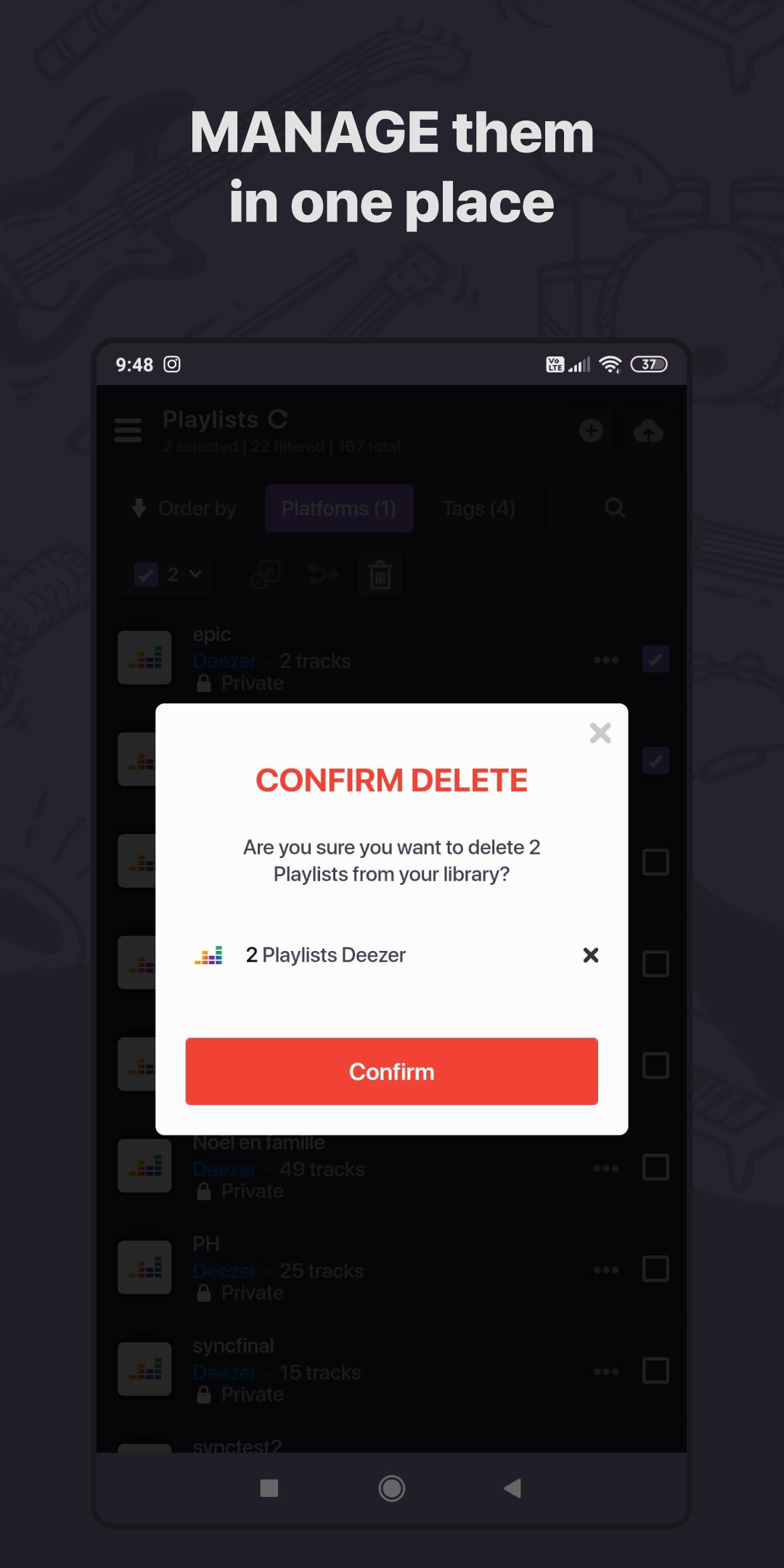 Soundiiz Screenshot5