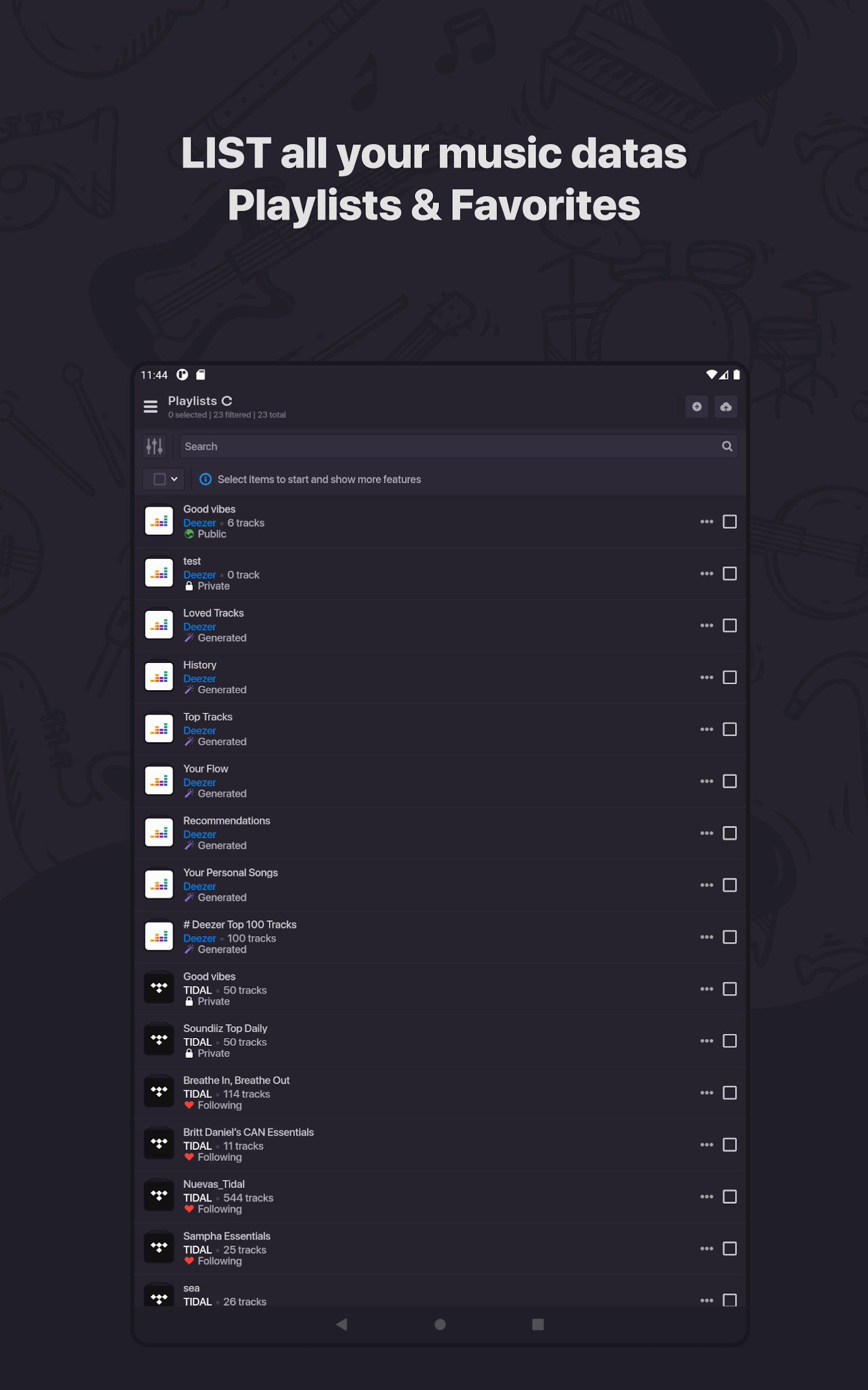 Soundiiz Screenshot12