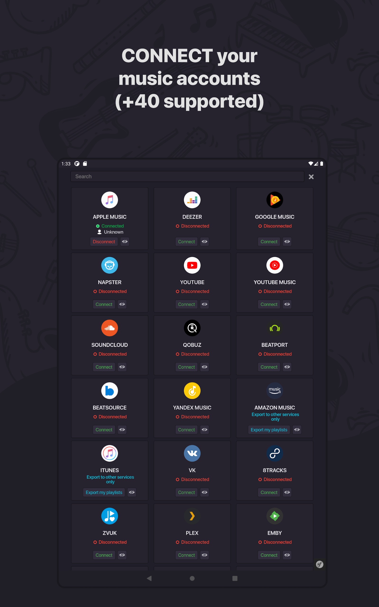 Soundiiz Screenshot11