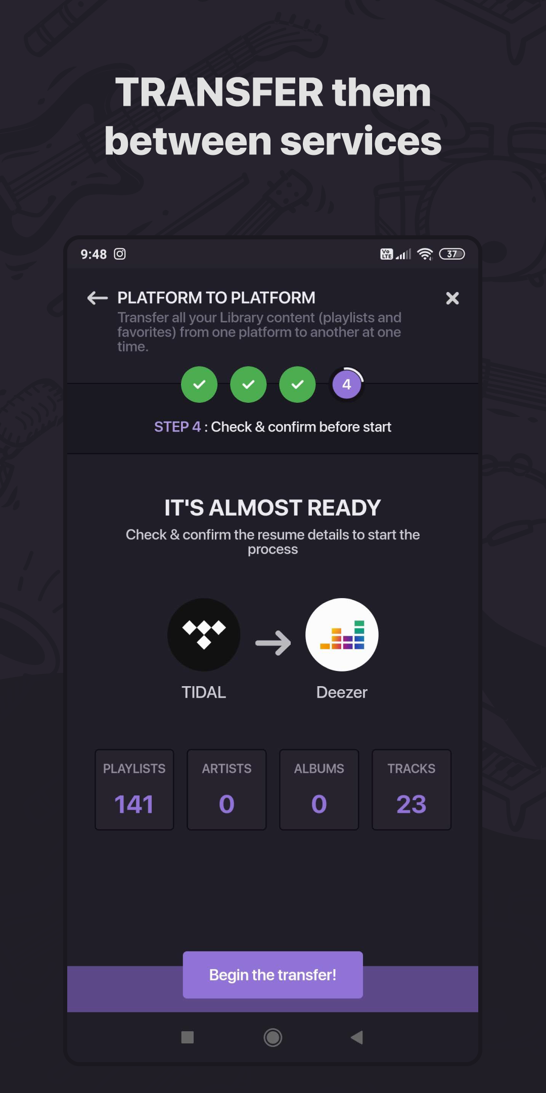 Soundiiz Screenshot3