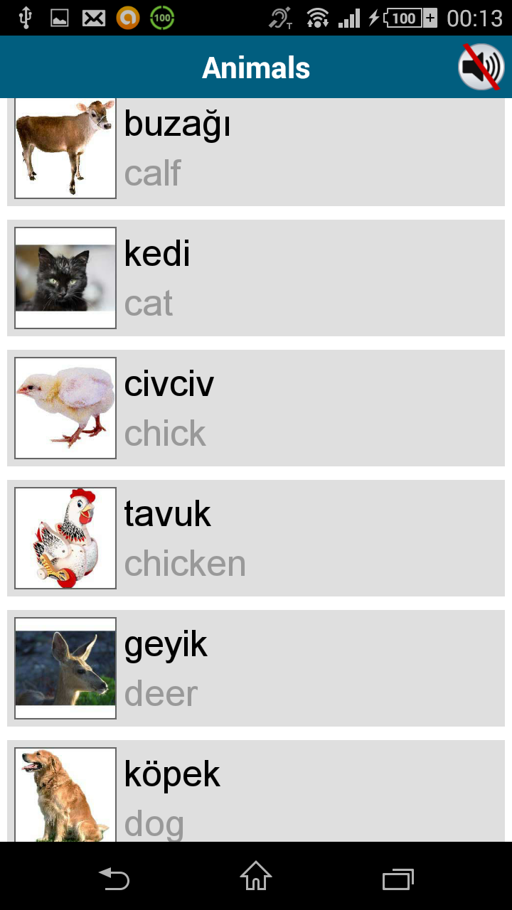 Learn Turkish - 50 languages Screenshot7