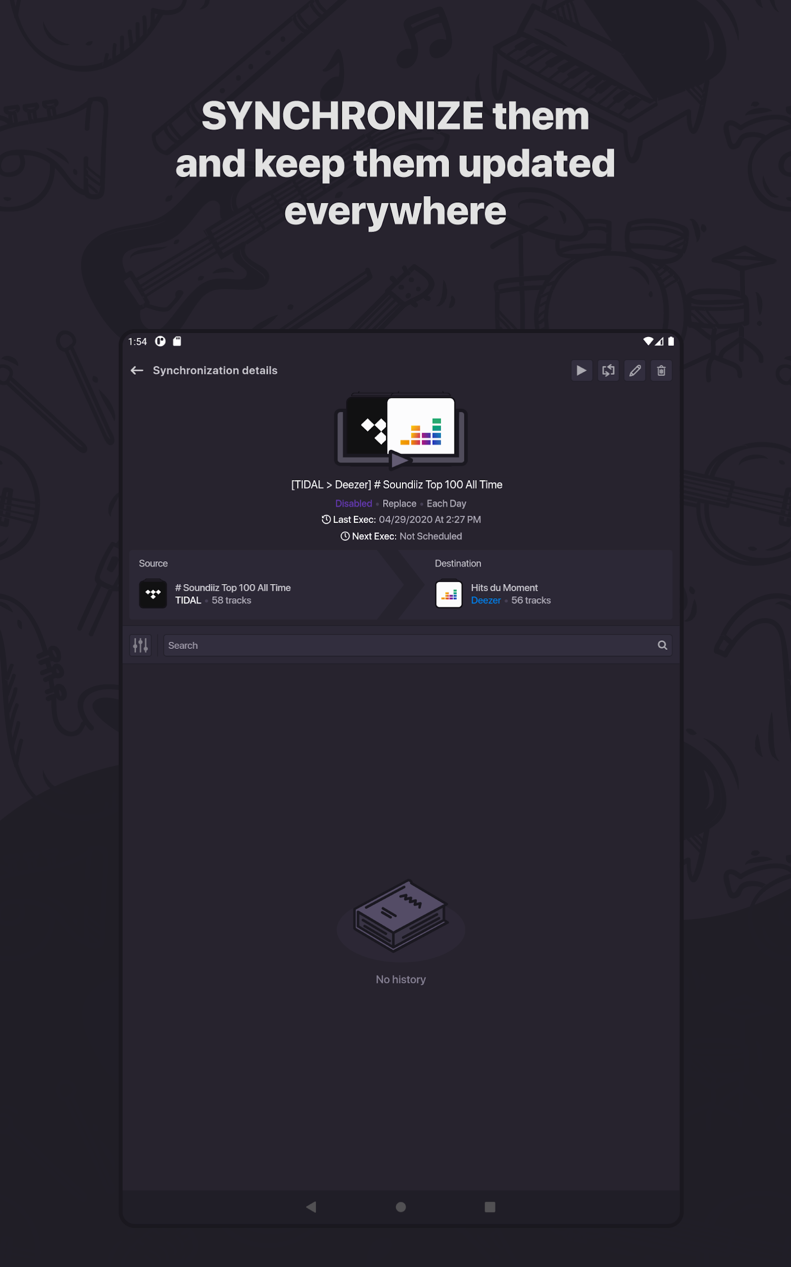 Soundiiz Screenshot14