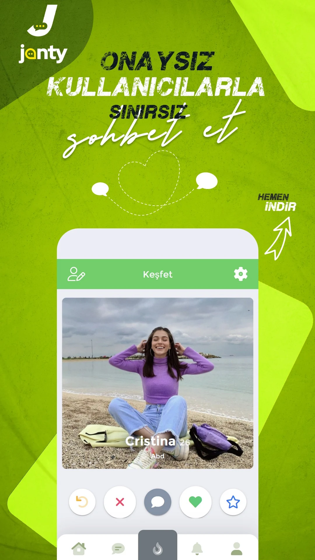 Janty Arkadaş Sevgili Bul Screenshot3