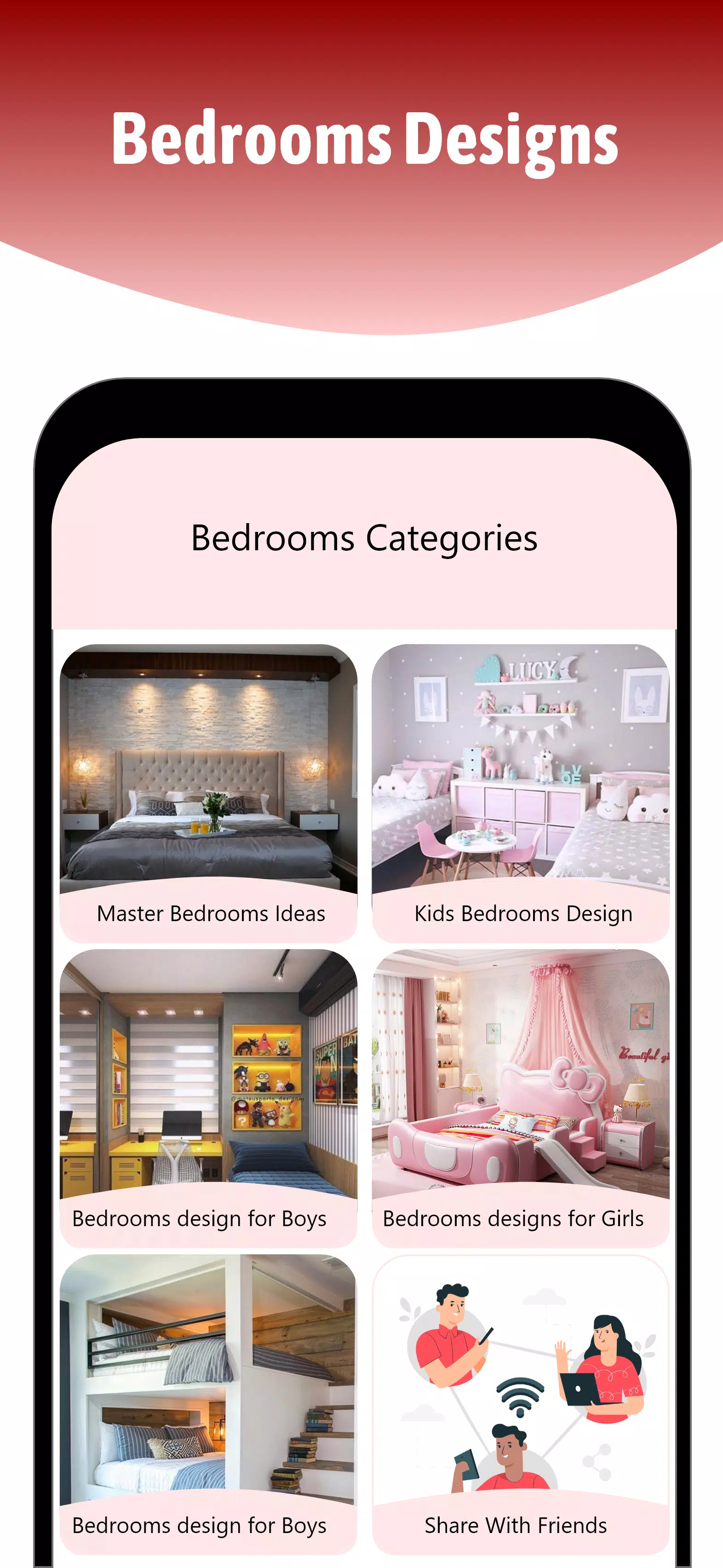 Bedroom Design Ideas and Decor Screenshot1