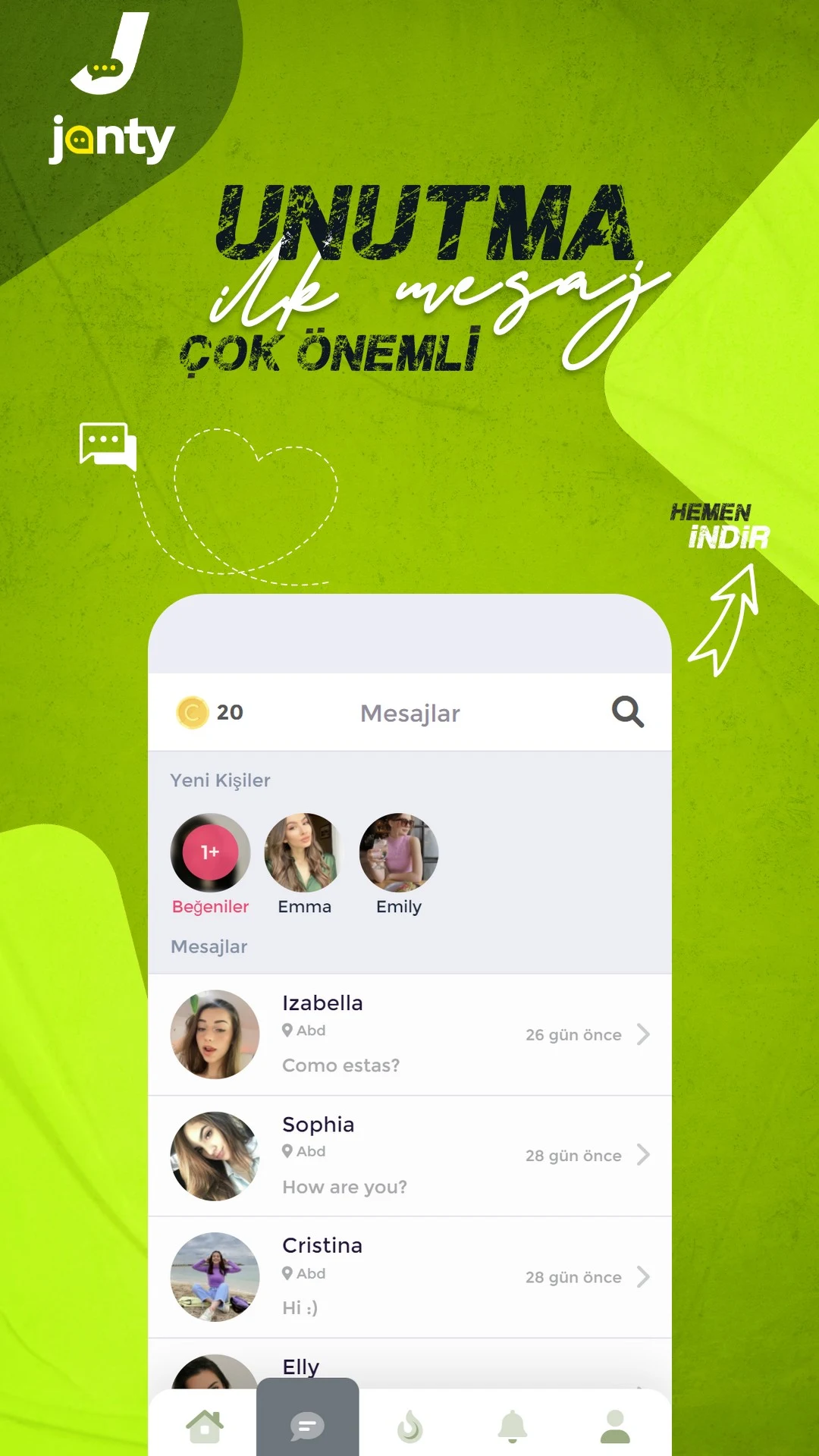 Janty Arkadaş Sevgili Bul Screenshot2