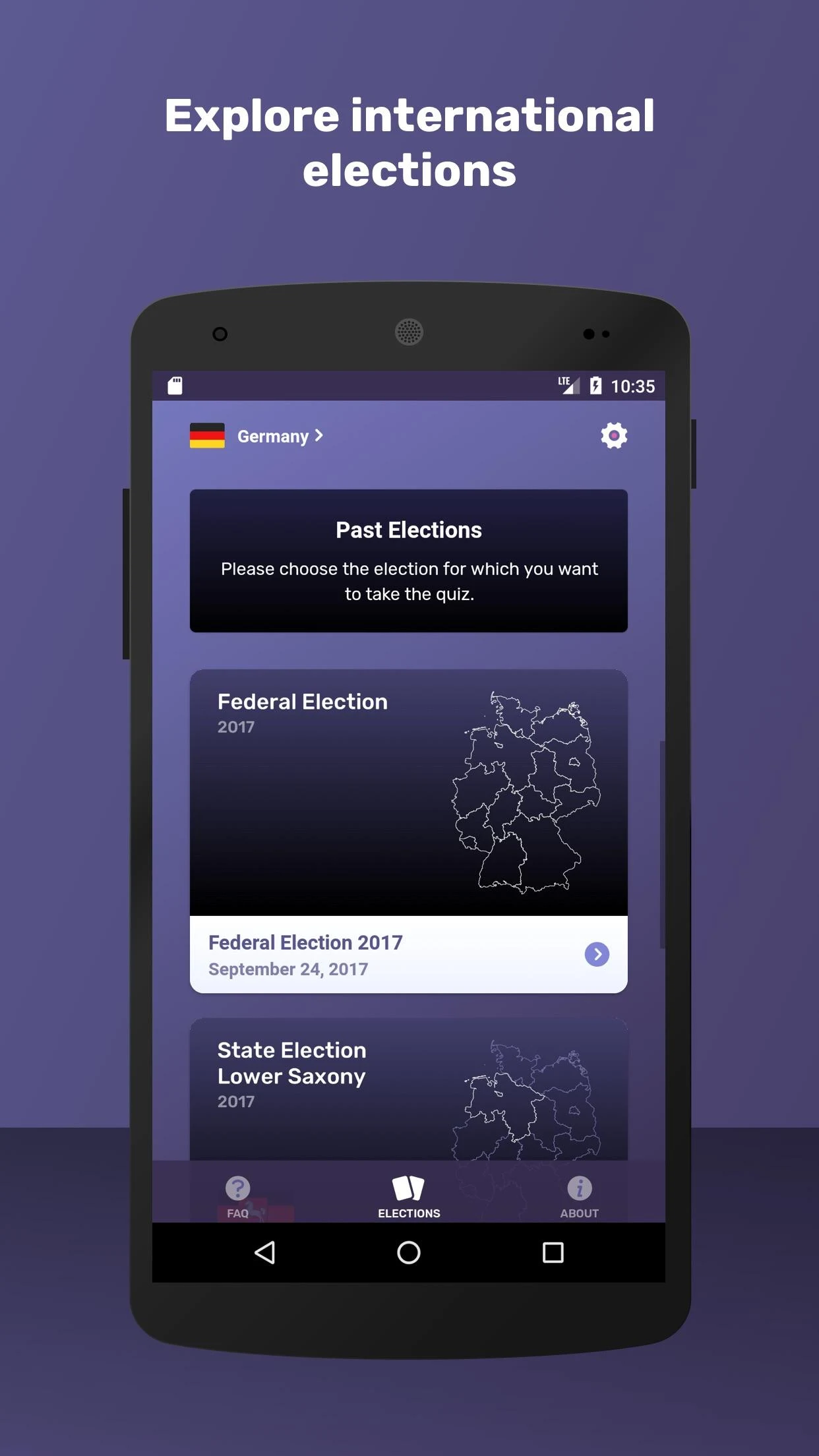 VoteSwiper - Find your party a Screenshot3