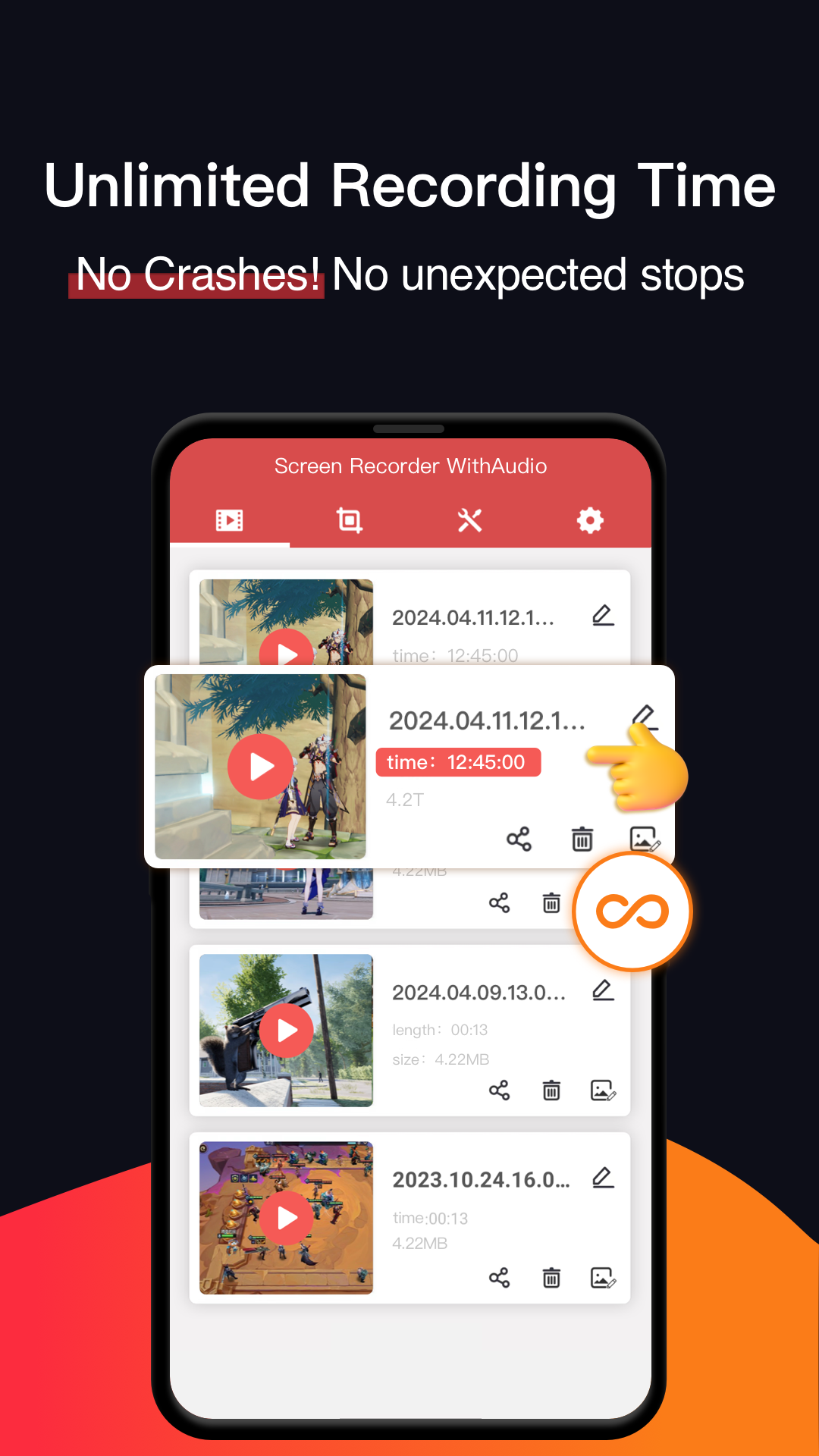 Game Recorder - Screen ＆ Audio Screenshot4