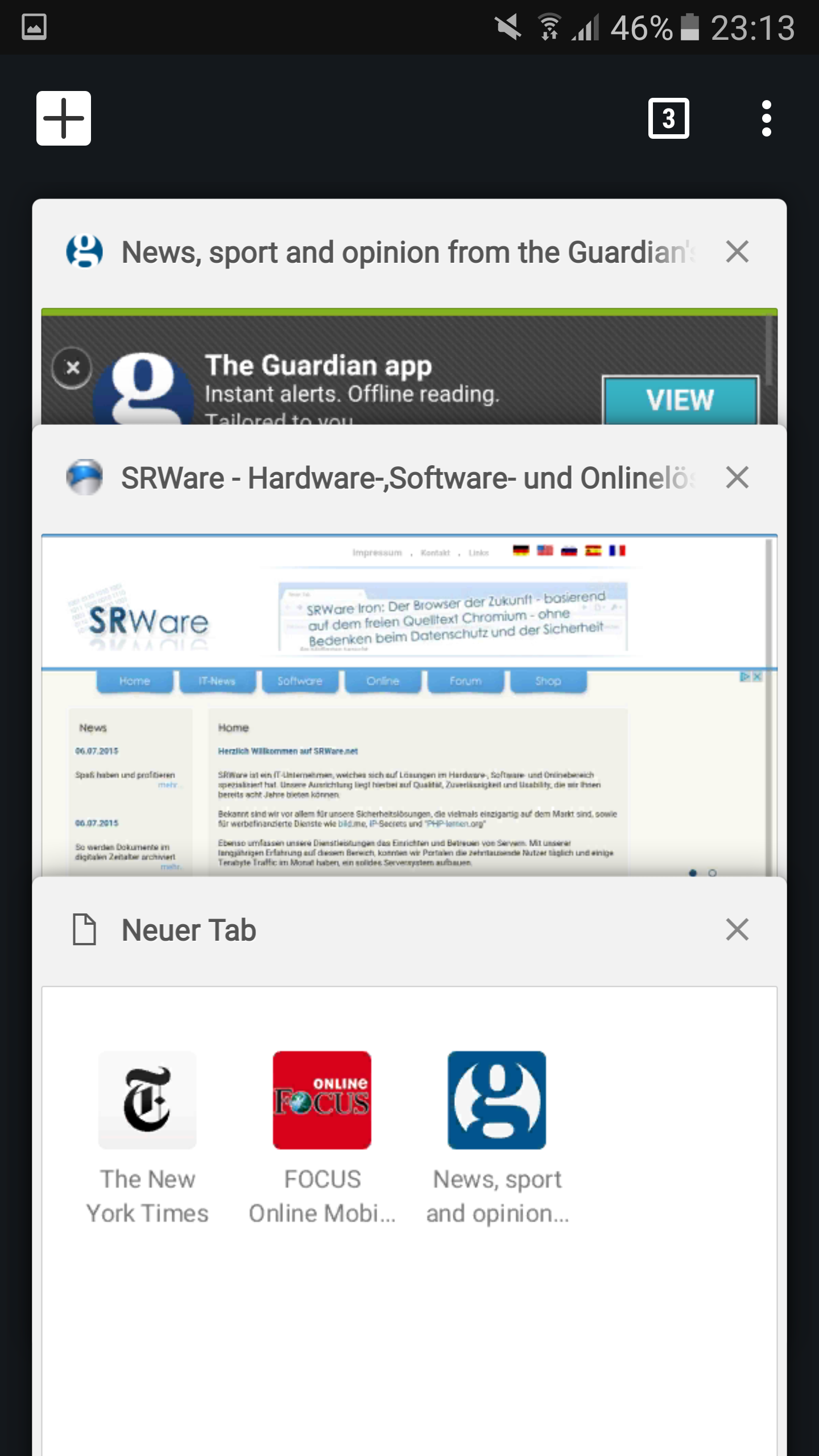 Iron Browser - by SRWare Screenshot3