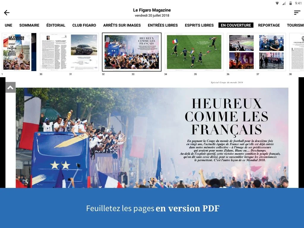 Kiosque Figaro: Journal Screenshot12