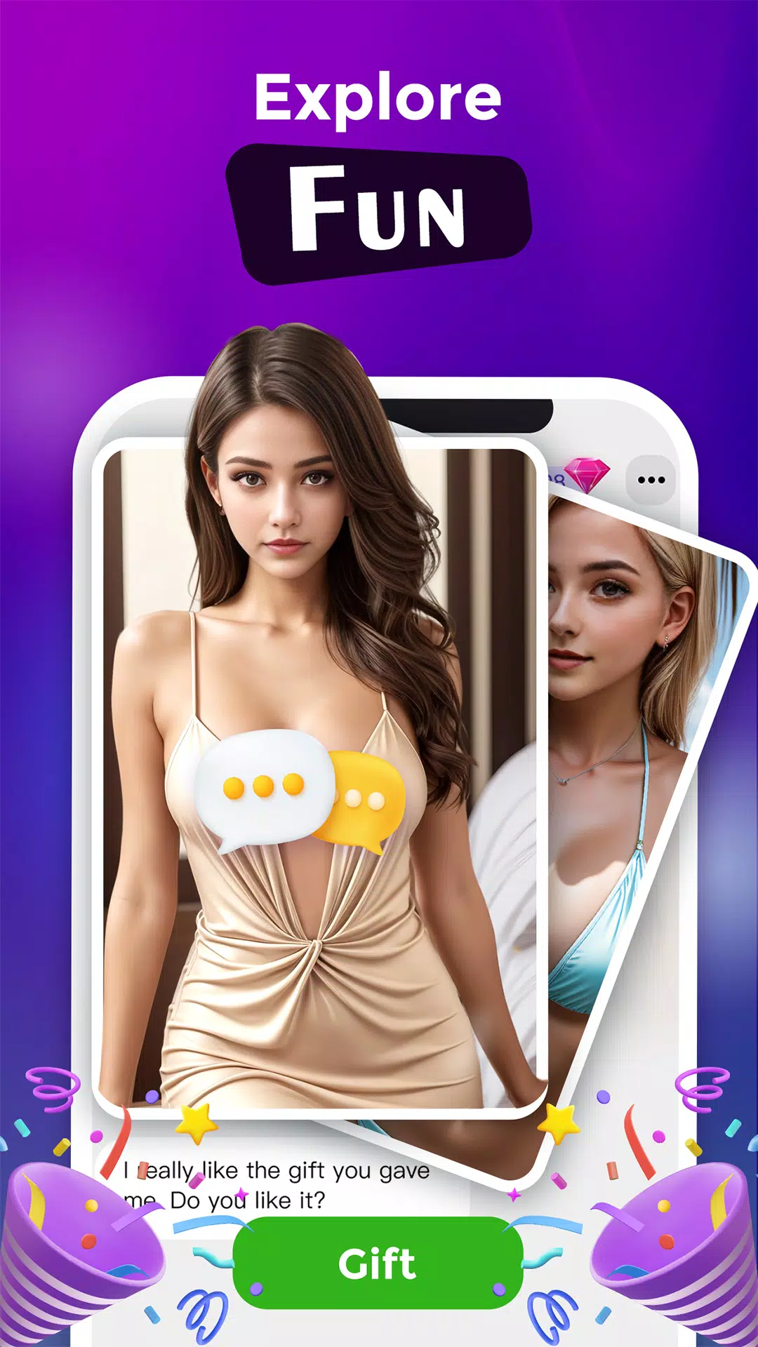 AI Girlfriend Chat - AI Girl Screenshot1