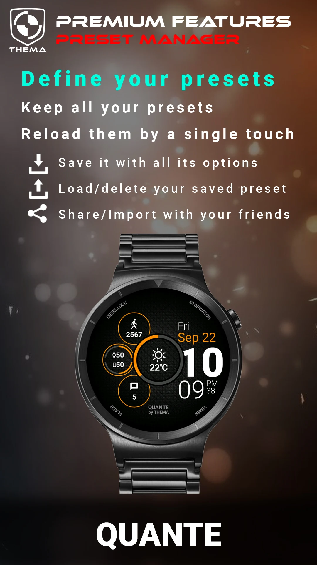 Quante Watch Face Screenshot5