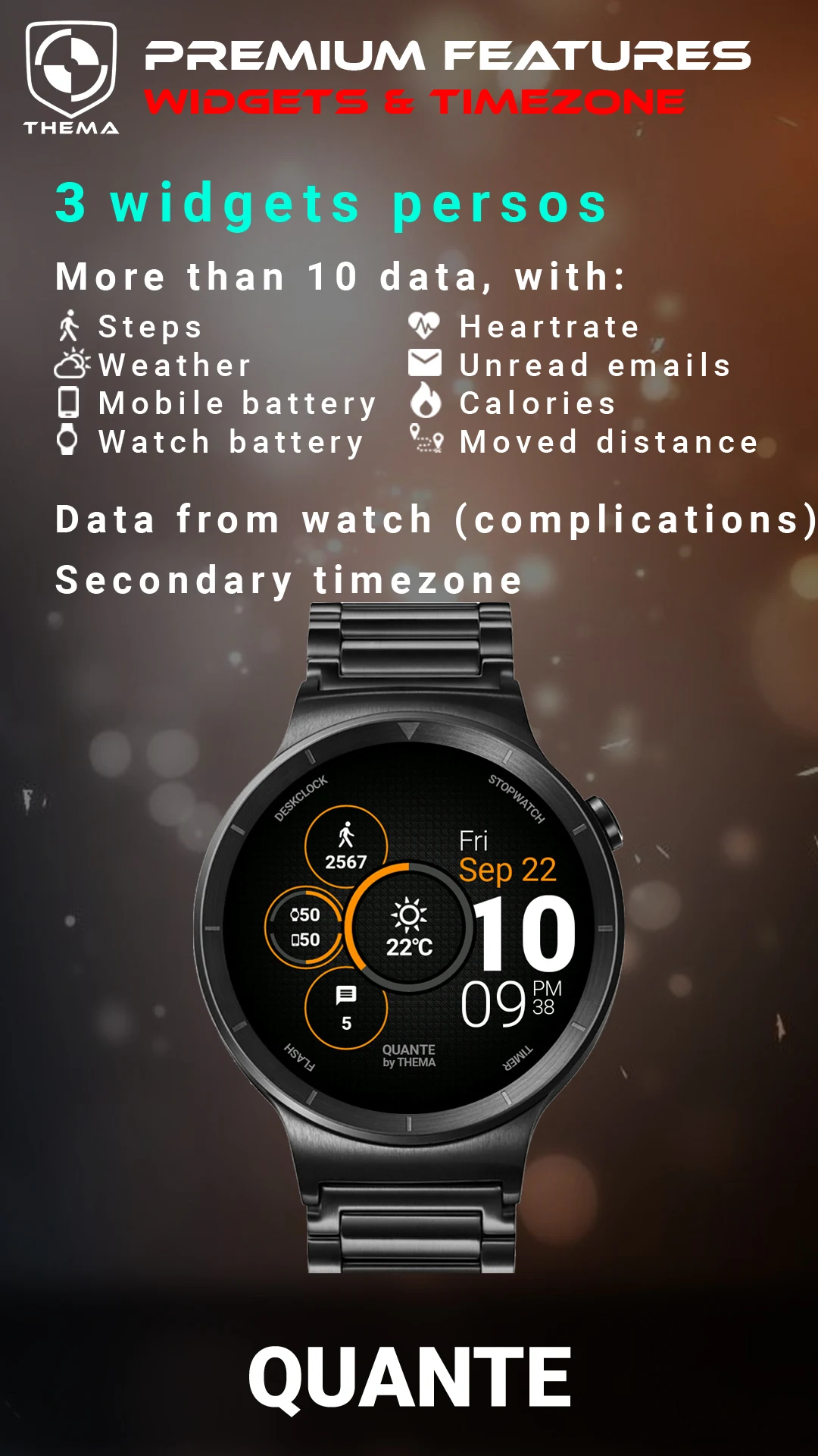 Quante Watch Face Screenshot4
