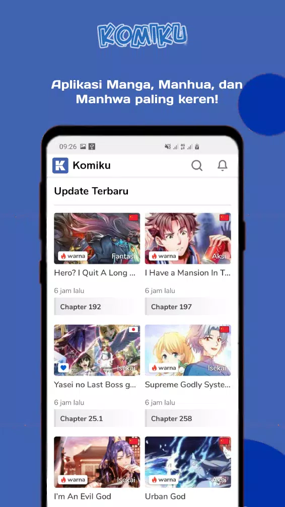 Komiku Baca komik, manga, manhua dan Webtoon Screenshot4