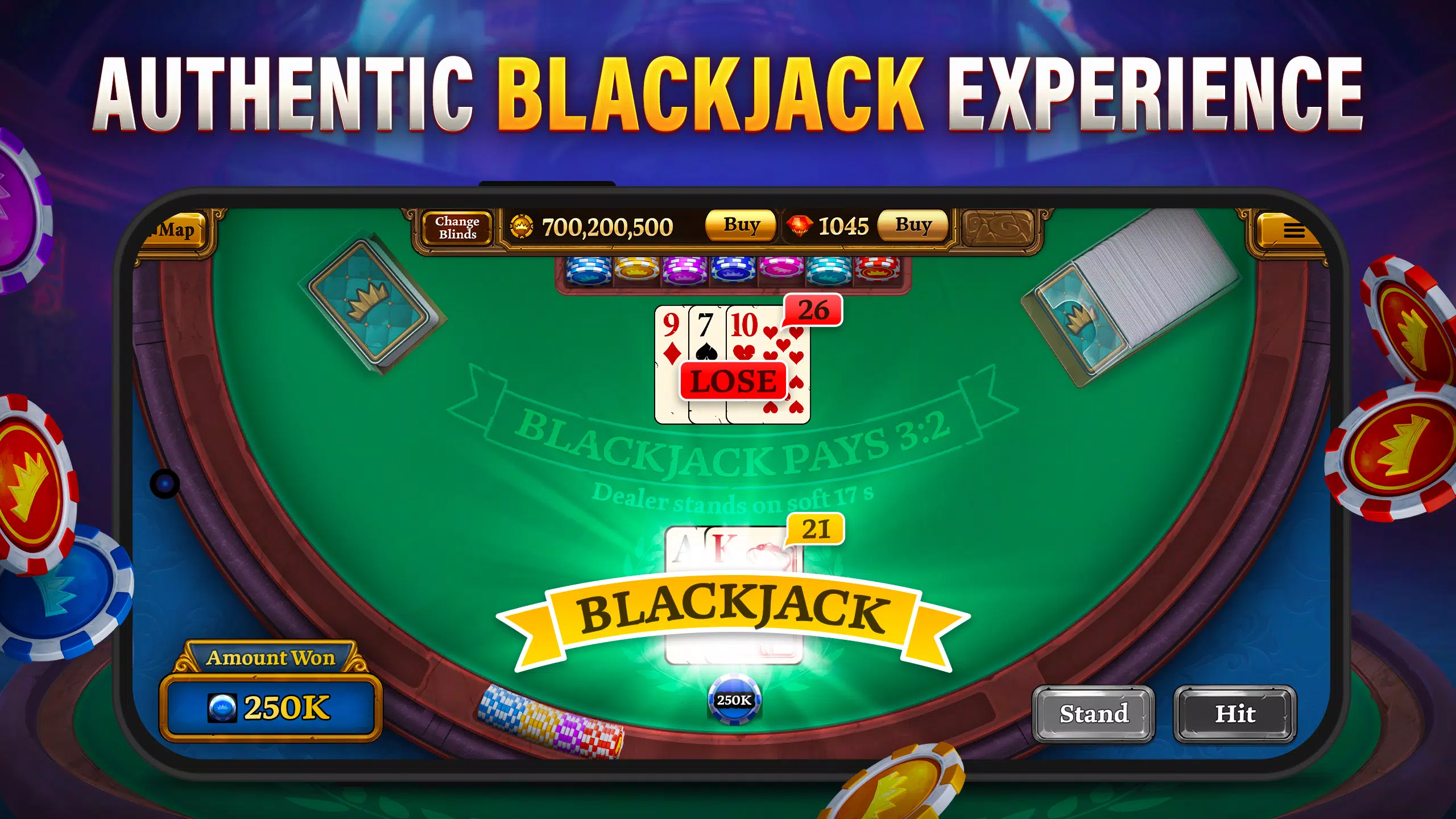 Texas Holdem Poker & Blackjack Screenshot3